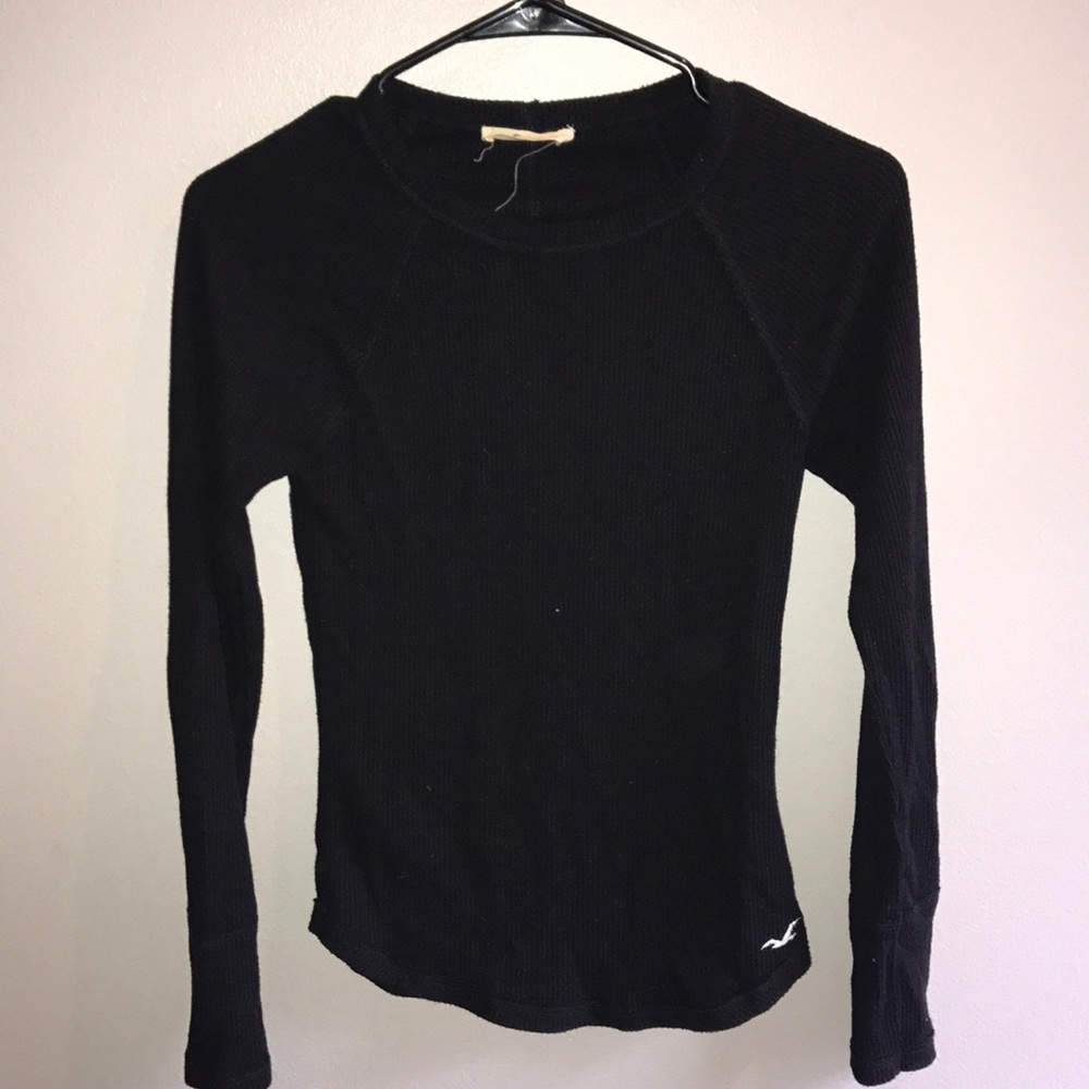 Hollister XS black long sleeve tee